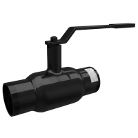 Кран шаровой стандартнопроходной под приварку, серии TL31-W, TAFLINE, DN250 PN25, стальной, с рукояткой