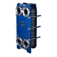 Теплообменник пластинчатый разборный, Tafline TAF-07 Рама №1, DN50