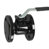 Кран шаровой полнопроходной фланцевый, серии TL33-PTFE, Tafline (Тафлайн), DN25 PN16, чугунный с рукояткой